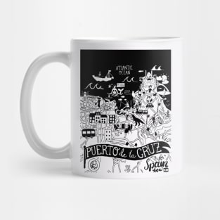 Puerto de la Cruz Canary Mug